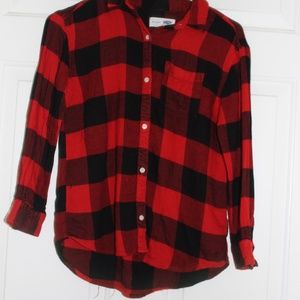 Red and black flannel
